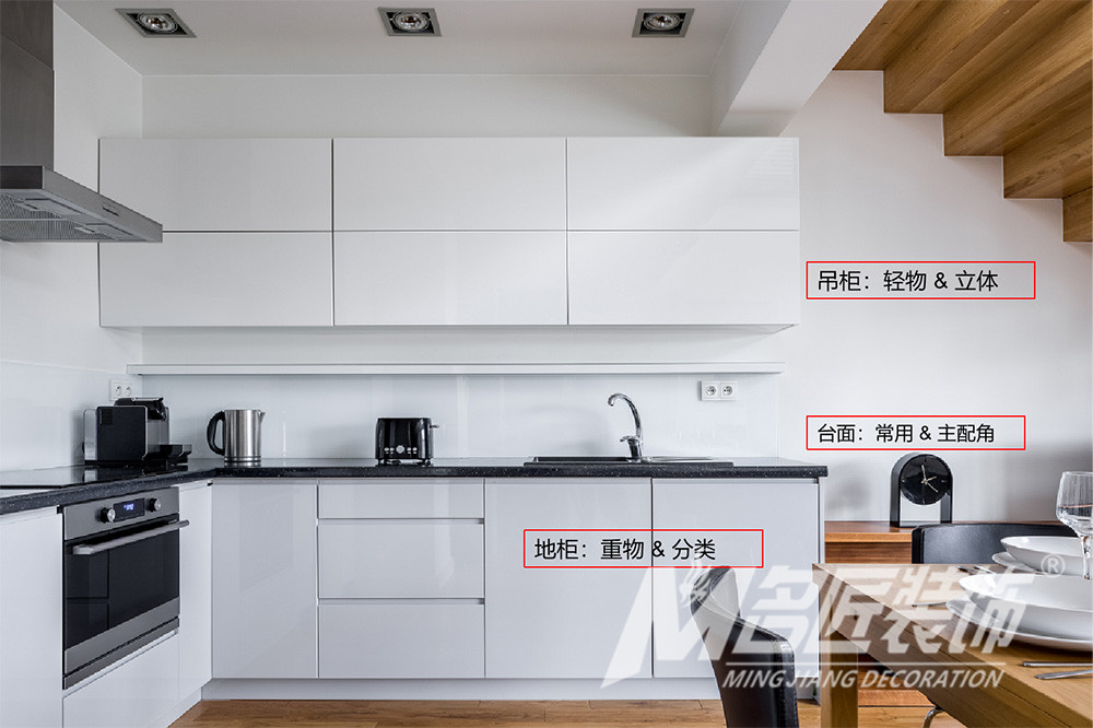 铜仁厨房室内装修设计规划，让空间扩容提升厨房的收纳能力