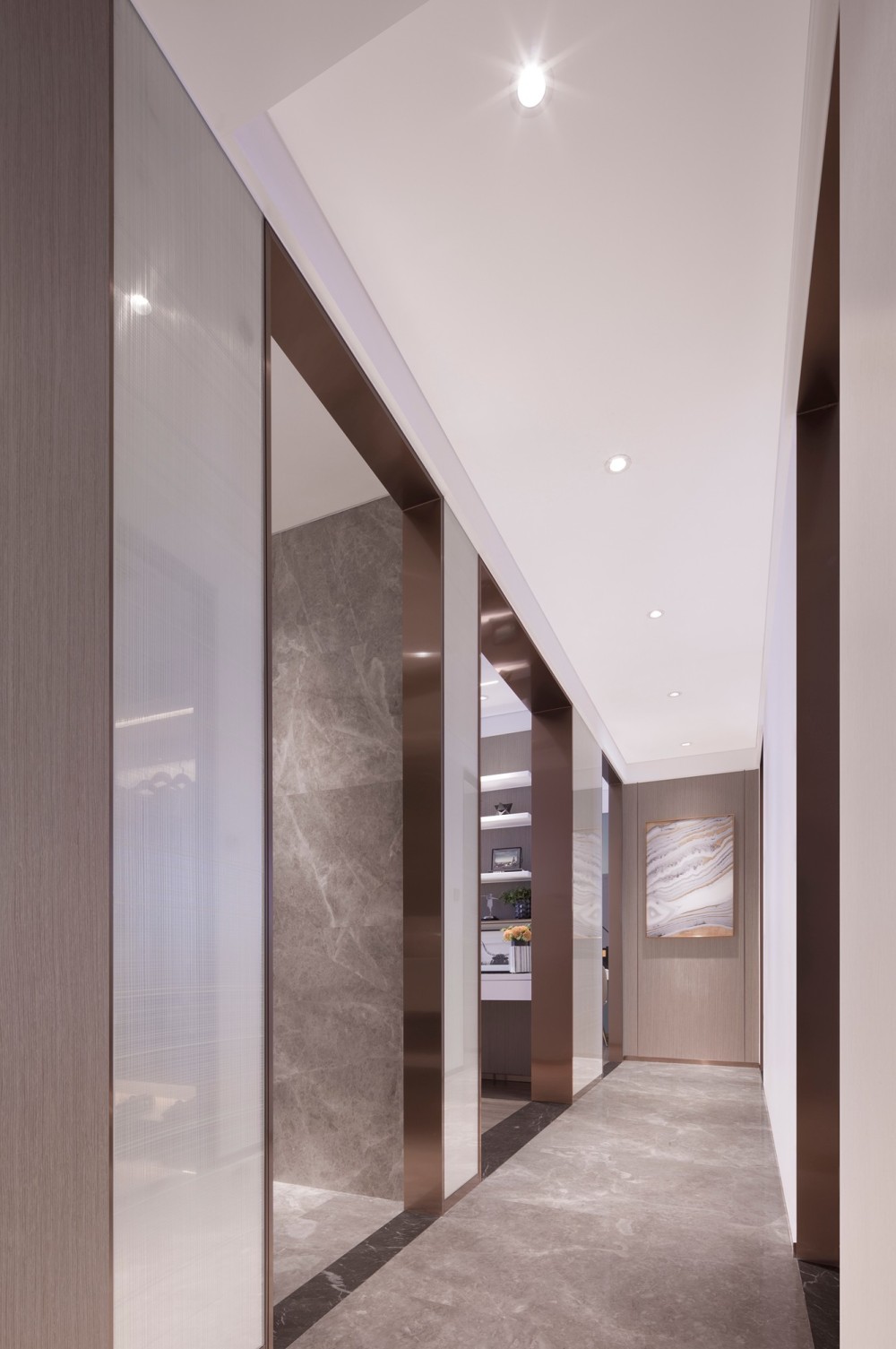 现代前卫风格室内设计家装案例-走廊
